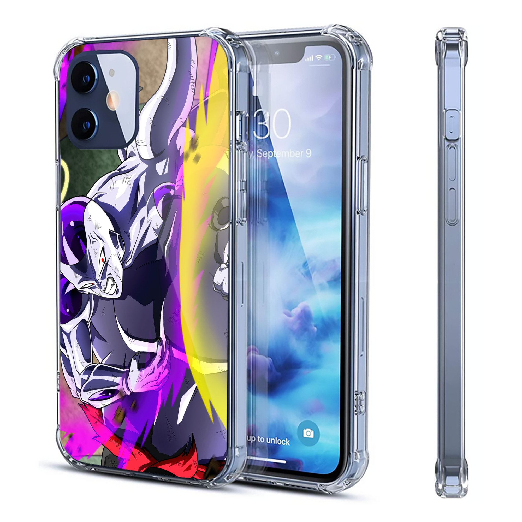 （画像用） ドラゴンボール DRAGON BALL 【iPhone 12シリーズ対応】透明スマホケース（クリアソフトケース）